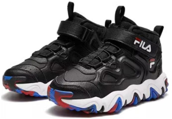 (Youth) FILA Lifestyle High-Top Shoes 'Black White' K15B342991PBW Lookbook (Youth) FILA Lifestyle High-Top Shoes 'Black White' K15B342991PBW