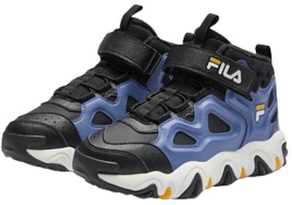 (Youth) FILA Lifestyle High-Top Shoes 'Blue Black' K15B342991PPBB Lookbook (Youth) FILA Lifestyle High-Top Shoes 'Blue Black' K15B342991PPBB