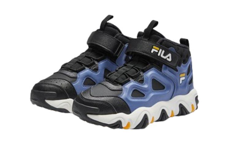 Lookbook (JR) Sepatu FILA Lifestyle High-Top 'Biru Hitam' K15B342991PPBB