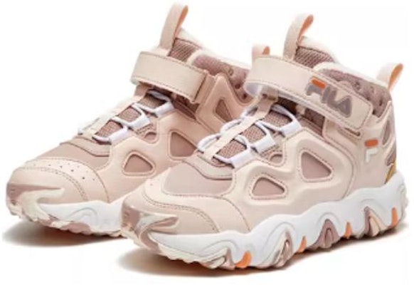 (JR) 휠라 하이탑 핑크 화이트 (휠라 로고) K15B342991PPSW Lookbook (JR) 휠라 하이탑 핑크 화이트 (휠라 로고) K15B342991PPSW