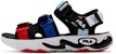 (Youth) FILA Lifestyle Sandals 'Black Blue Red' K15B222810P