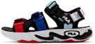 Buy (Youth) FILA Lifestyle Sandals 'Black Blue Red' K15B222810P