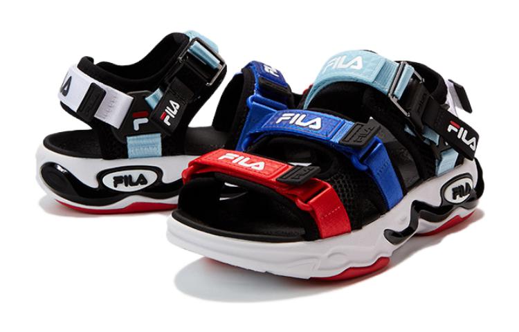 Order (JR) FILA 休闲凉鞋 '黑蓝红' K15B222810P