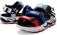 (Youth) FILA Lifestyle Sandals 'Black Blue Red' K15B222810P
