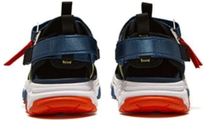 (Youth) FILA Lifestyle Sandals 'Black White Blue' K15B321802FBB Shop (Youth) FILA Lifestyle Sandals 'Black White Blue' K15B321802FBB