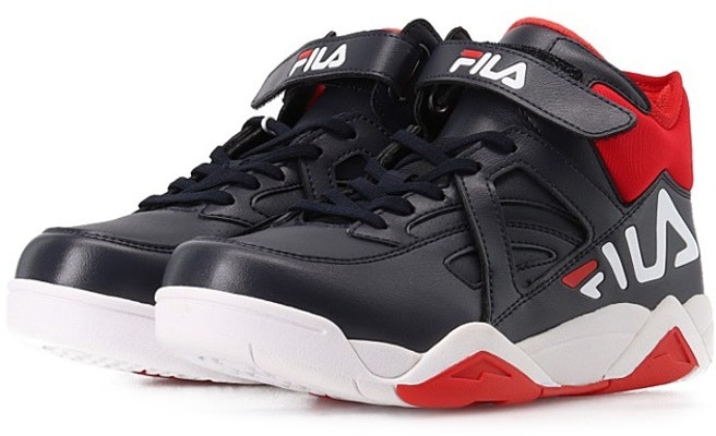 (Youth) FILA Low-Top 'Black Red' K55B151211PNV Lookbook (Youth) FILA Low-Top 'Black Red' K55B151211PNV