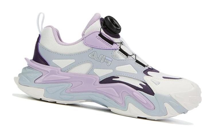 (Youth) FILA Low-Top Running Shoes 'White Purple Blue' 圖 2