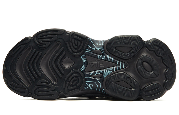 Shop FILA FUSION斐乐潮牌 RJV 復古 透氣 低幫 運動休閒鞋 女款 灰色