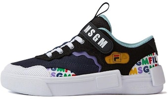 (Youth) FILA Low Top 'Black Deep Blue' K15B311304FBS (Youth) FILA Low Top 'Black Deep Blue' K15B311304FBS