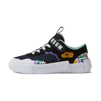(Youth) FILA Low Top 'Black Deep Blue'