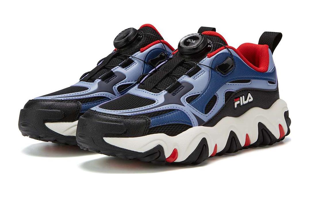Lookbook (JR) FILA Luminance 时尚运动鞋 '海军蓝红白' K15B242503FBN