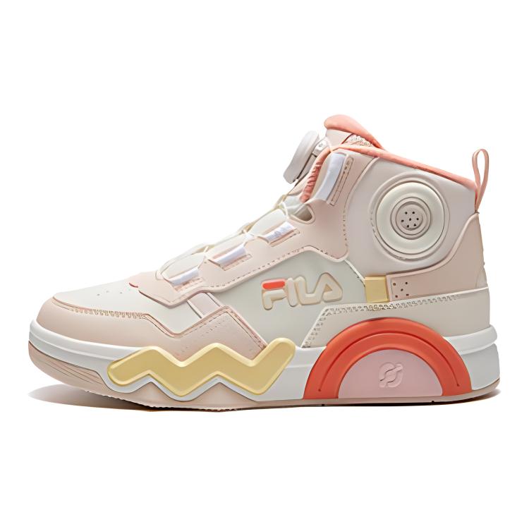 (Youth) FILA Memphis Board Shoes 'White Pink' K15G341306FGC