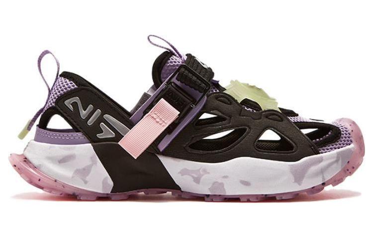 (Youth) FILA Promenade Sneakers 'Black Pink' 圖 2
