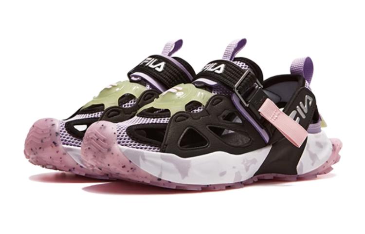 (Youth) FILA Promenade Sneakers 'Black Pink' 圖 3