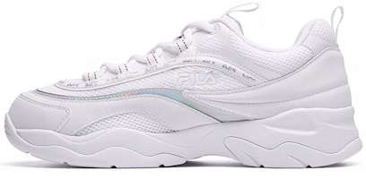 (Women) FILA Ray VNTG Running Shoes Grey/White F62W031112FWT (Women) FILA Ray VNTG Running Shoes Grey/White F62W031112FWT