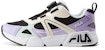 (JR) FILA Sneaker Retro Rendah 'Hitam Putih Ungu' K15G041156FBP