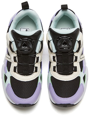 (Youth) FILA Retro Low-Top Sneakers 'Black White Purple' K15G041156FBP Lookbook (Youth) FILA Retro Low-Top Sneakers 'Black White Purple' K15G041156FBP
