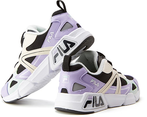 (JR) FILA レトロ ローカットスニーカー 黒/白/紫 K15G041156FBP Shop (JR) FILA レトロ ローカットスニーカー 黒/白/紫 K15G041156FBP