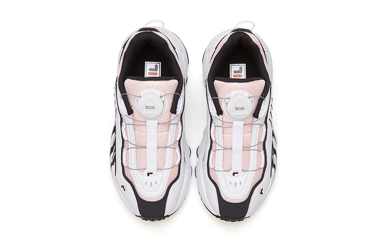 Lookbook (JR) FILA Retro Low 'Rosa Blanco Negro' K15G041112FPW