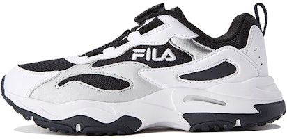 (Youth) FILA Retro Running Shoe 'White Black' K55B041101FNW (Youth) FILA Retro Running Shoe 'White Black' K55B041101FNW