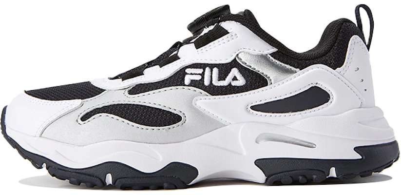 (Youth) FILA Retro Running Shoe 'White Black' K55B041101FNW Buy (Youth) FILA Retro Running Shoe 'White Black' K55B041101FNW