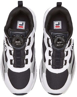 (JR) Kasut Lari Retro FILA 'Putih Hitam' K55B041101FNW Lookbook (JR) Kasut Lari Retro FILA 'Putih Hitam' K55B041101FNW