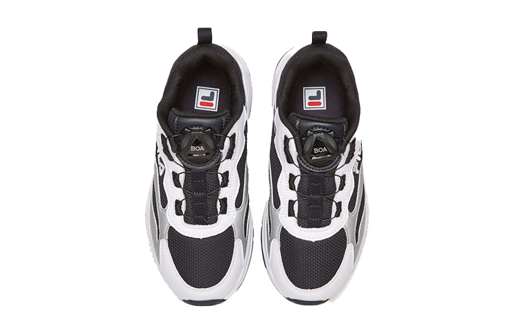 Lookbook (Youth) FILA Retro Running Shoe 'White Black' K55B041101FNW