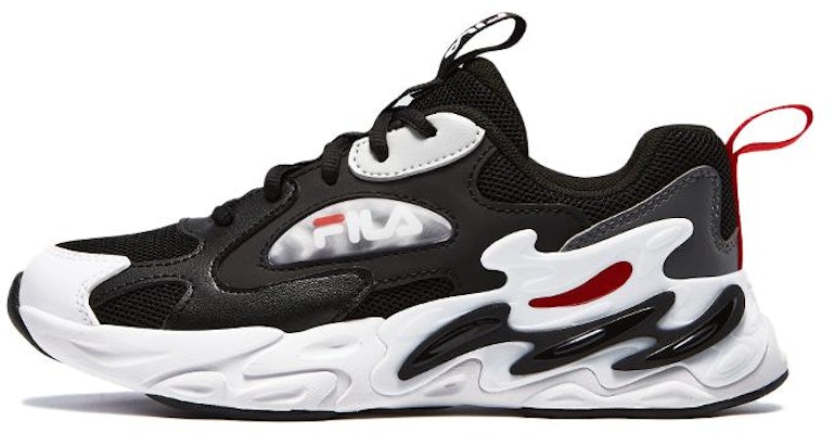 (Youth) FILA Retro Shoes 'Black White' K15B321104FBW Buy (Youth) FILA Retro Shoes 'Black White' K15B321104FBW