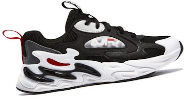 大童 FILA斐樂 減震防滑耐磨 低筒 兒童跑步鞋 黑白 Order 大童 FILA斐樂 減震防滑耐磨 低筒 兒童跑步鞋 黑白