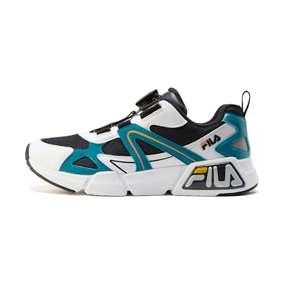 (Youth) FILA Retro Sport Shoes 'Black White Blue'