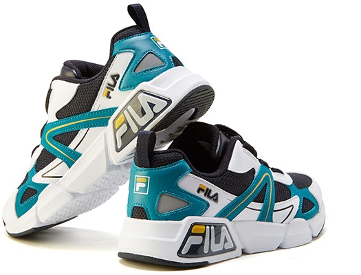 (JR) FILAレトロスポーツシューズ 黒白青 K15B041116FNW Shop (JR) FILAレトロスポーツシューズ 黒白青 K15B041116FNW