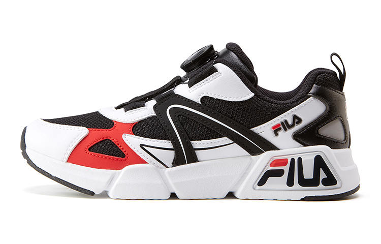 (Youth) FILA Retro Sport Shoes 'Black White Red' K15B041116FBW