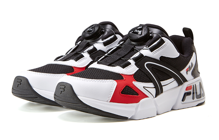 Order (JR) Kasut Sukan Retro FILA 'Hitam Putih Merah' K15B041116FBW