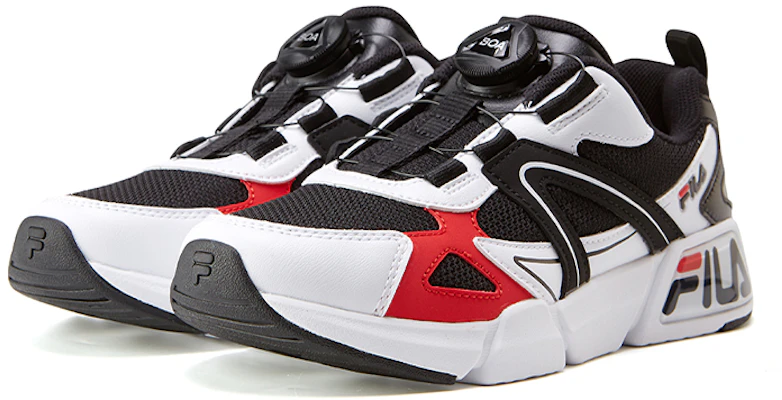 (JR) Scarpe Sportive Retrò FILA ''Nero Bianco Rosso'' K15B041116FBW Order (JR) Scarpe Sportive Retrò FILA ''Nero Bianco Rosso'' K15B041116FBW