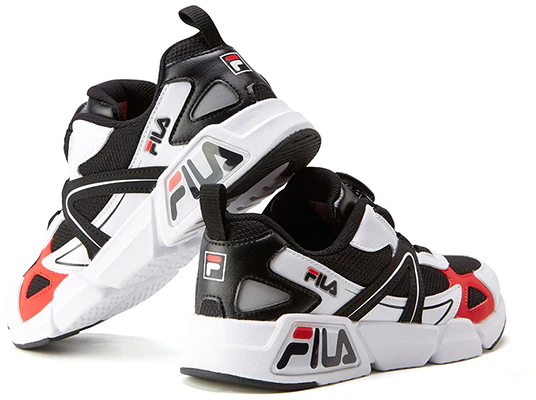(JR) Scarpe Sportive Retrò FILA ''Nero Bianco Rosso'' K15B041116FBW Shop (JR) Scarpe Sportive Retrò FILA ''Nero Bianco Rosso'' K15B041116FBW