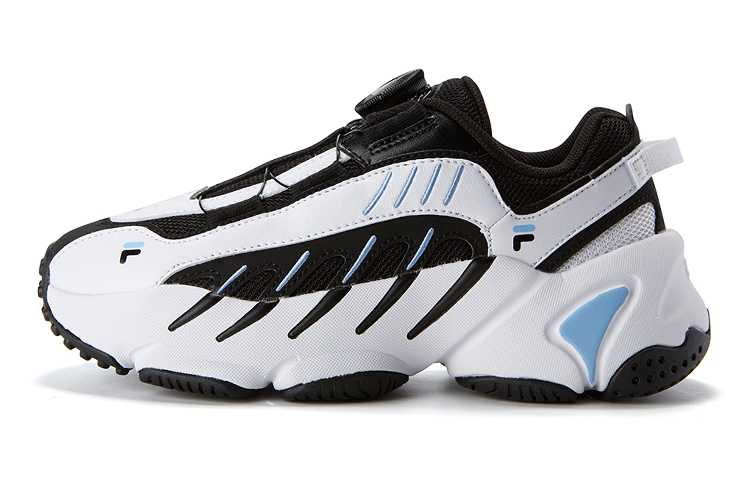 (Youth) FILA Retro Sport Shoes 'White Black Blue' K15B041112FBW