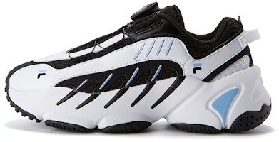 (Youth) FILA Retro Sport Shoes 'White Black Blue' K15B041112FBW (Youth) FILA Retro Sport Shoes 'White Black Blue' K15B041112FBW