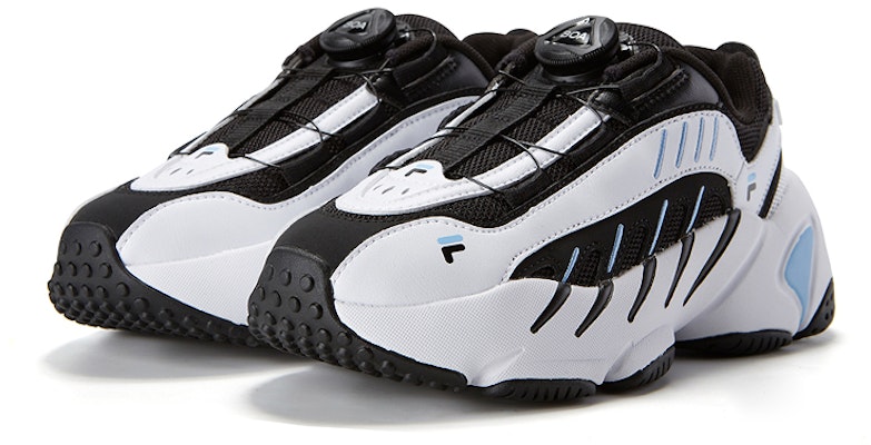 (Youth) FILA Retro Sport Shoes 'White Black Blue' K15B041112FBW Order (Youth) FILA Retro Sport Shoes 'White Black Blue' K15B041112FBW