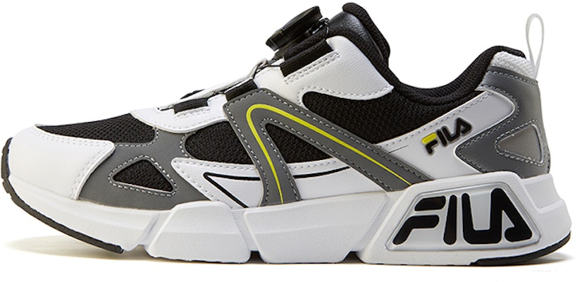 (Youth) FILA Retro Sport Shoes 'White Black Gray' K15B041116FBQ Buy (Youth) FILA Retro Sport Shoes 'White Black Gray' K15B041116FBQ
