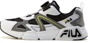 Buy (JR) Kasut Sukan Retro FILA 'Putih Hitam Kelabu' K15B041116FBQ