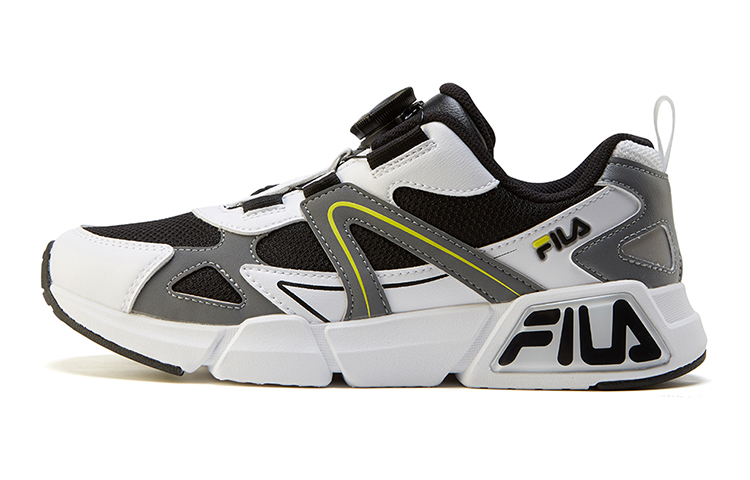 (Youth) FILA Retro Sport Shoes 'White Black Gray' K15B041116FBQ