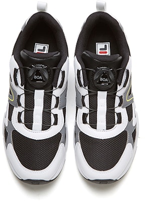 (Youth) FILA Retro Sport Shoes 'White Black Gray' K15B041116FBQ Lookbook (Youth) FILA Retro Sport Shoes 'White Black Gray' K15B041116FBQ