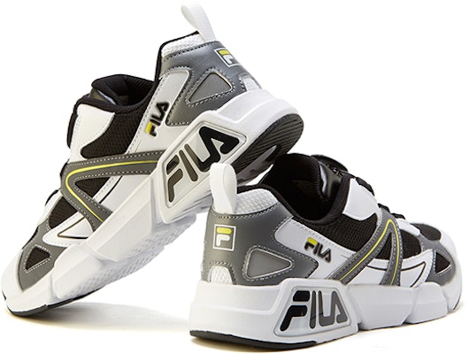 (Youth) FILA Retro Sport Shoes 'White Black Gray' K15B041116FBQ Shop (Youth) FILA Retro Sport Shoes 'White Black Gray' K15B041116FBQ