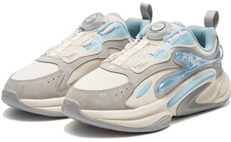 大童 FILA斐樂 運動百搭 耐磨 低筒 兒童跑步鞋 藍奶白 Lookbook 大童 FILA斐樂 運動百搭 耐磨 低筒 兒童跑步鞋 藍奶白