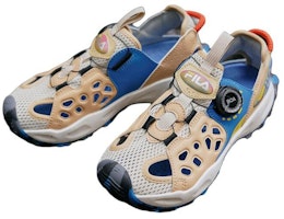 大童 FILA 斐樂 防滑耐磨透氣兒童涼鞋 棕色 Lookbook 大童 FILA 斐樂 防滑耐磨透氣兒童涼鞋 棕色