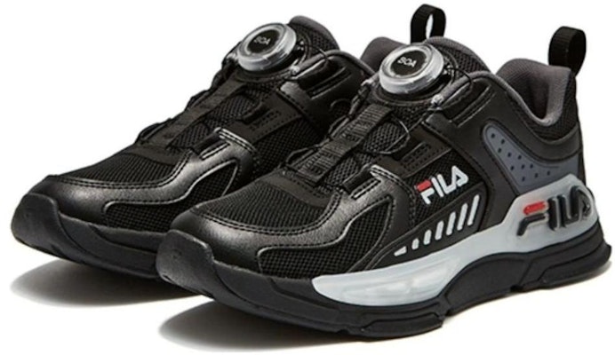 (Youth) FILA SKY WALKER II Sneakers 'Black White' K15B331104FBS Lookbook (Youth) FILA SKY WALKER II Sneakers 'Black White' K15B331104FBS