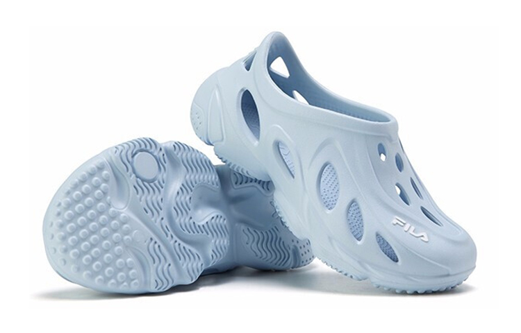 Shop (JR) Sandal Fila Slide 'Ballet Biru' K15G122604FBL