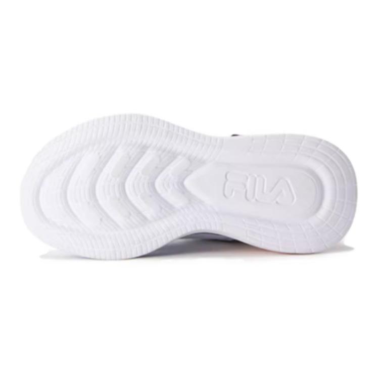 Shop 大童 FILA斐樂 SOFT TRAINER 潮流 舒適 防滑耐磨 兒童訓練鞋 白藍紅
