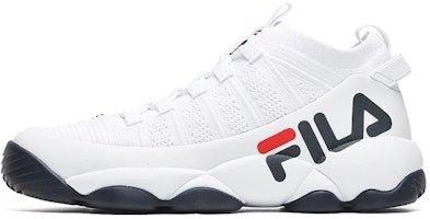 (Women) FILA Spaghetti VNTG 'White Navy' F12W014115FWT (Women) FILA Spaghetti VNTG 'White Navy' F12W014115FWT