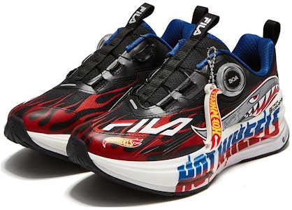 大童 FILA斐樂 SPEED 3 TURBO 運動百搭 防滑減震 低筒 兒童跑步鞋 黑紅 Order 大童 FILA斐樂 SPEED 3 TURBO 運動百搭 防滑減震 低筒 兒童跑步鞋 黑紅